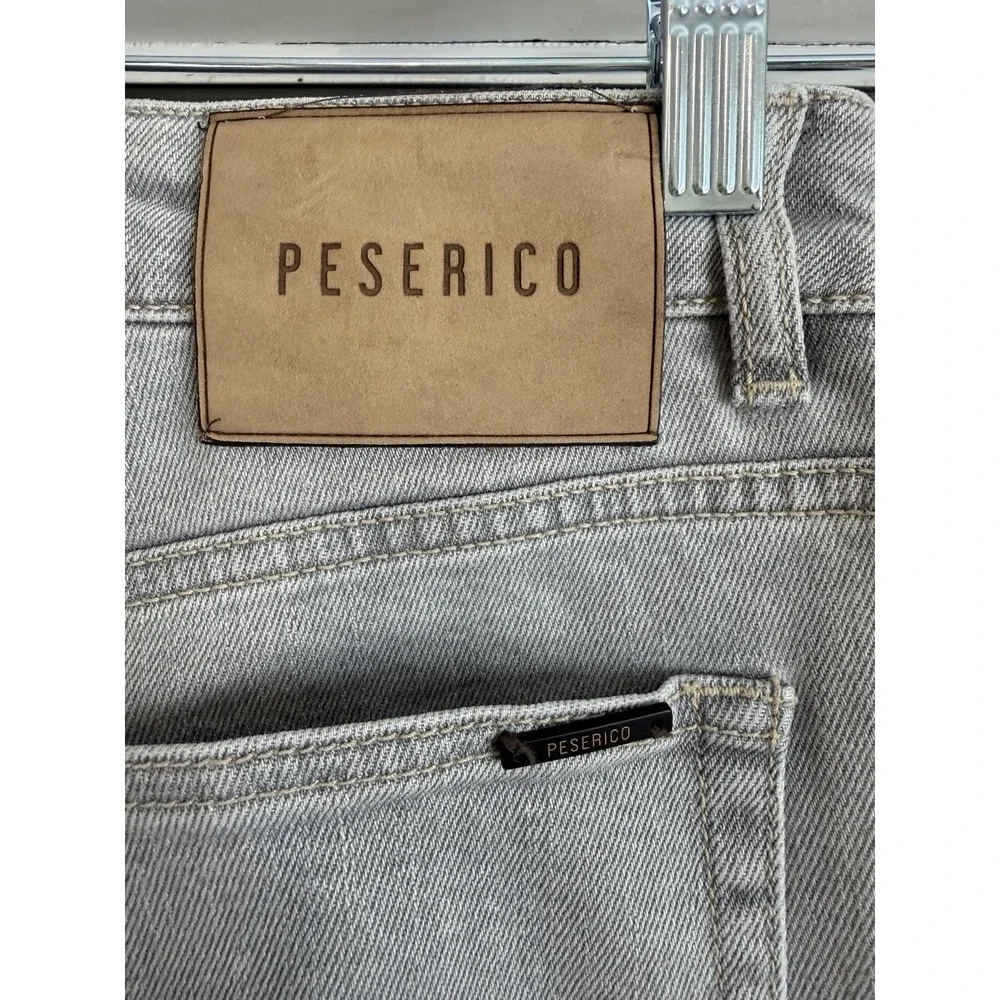 Peserico - Gray Straight Jeans Size 40 IT 4 US Made In Italy